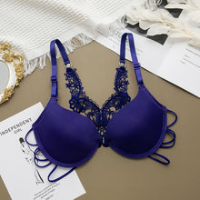 Load image into Gallery viewer, Front Open Double Padded Butterfly Back Bra
