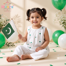 Load image into Gallery viewer, 14 August Kids Suit By Noor With Free Scrunchie
