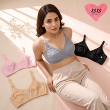 Load image into Gallery viewer, Pack of 4 Very Fine Quailty Chicken Cotton Bras
