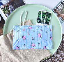 Load image into Gallery viewer, Single Stripped Printed Tube Top
