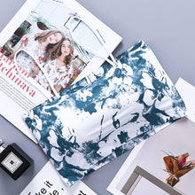 Load image into Gallery viewer, Single Stripped Printed Tube Top
