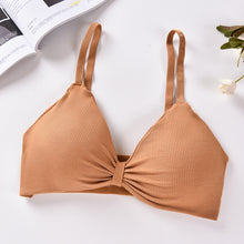 Load image into Gallery viewer, V Cup Light Padded Relaxing Bra
