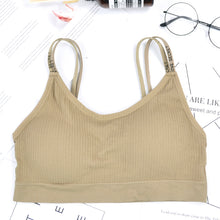 Load image into Gallery viewer, Love Secret Written Double Stripped Bralette
