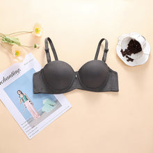 Load image into Gallery viewer, Pearls Padded Half Cup Wired Pushup Bra With Removeable Straps
