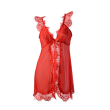 Load image into Gallery viewer, Lace Front Open Nighty (8384)

