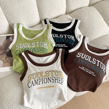 Load image into Gallery viewer, SOULSTAR Written Light Padded  Vest/Camisole
