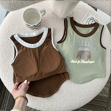 Load image into Gallery viewer, Sourkrauts Written Light Padded Short Camisole
