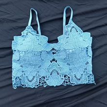 Load image into Gallery viewer, Crochet Fancy Soft Padded Bra
