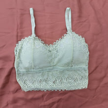 Load image into Gallery viewer, Cross Back Net Bralete with Removeable Pads
