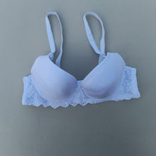 Load image into Gallery viewer, Laced Hand Shaped Padded Bra with Removeable Straps
