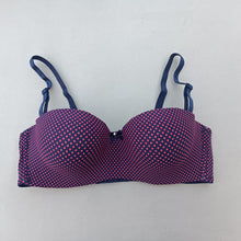 Load image into Gallery viewer, Dotted Smooth Half Cup Wired Bra with Removeable Straps
