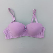 Load image into Gallery viewer, Button Style Half Cup Wired Pushup Bra with Removeable Straps
