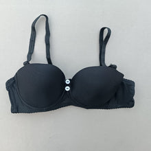 Load image into Gallery viewer, Button Style Half Cup Wired Pushup Bra with Removeable Straps

