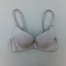 Load image into Gallery viewer, Double Stripped Wired  Bow Padded Bra with Removeable Straps
