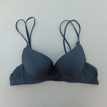 Load image into Gallery viewer, Double Stripped Wired  Bow Padded Bra with Removeable Straps
