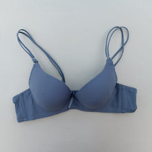 Load image into Gallery viewer, Double Stripped Wired  Bow Padded Bra with Removeable Straps
