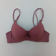 Load image into Gallery viewer, Double Stripped Wired  Bow Padded Bra with Removeable Straps
