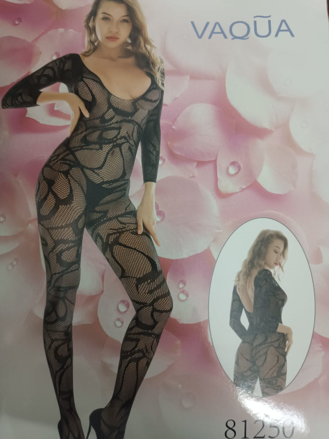 Deep Back Full Body Stockings (81250)
