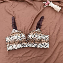 Load image into Gallery viewer, Cheetah Print Single Padded Bra With Removeable Straps
