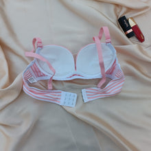 Load image into Gallery viewer, Xoxo Elegant Strips Style  Padded Bra With Removeable Straps
