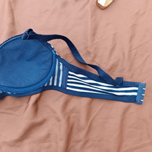 Load image into Gallery viewer, Xoxo Elegant Strips Style  Padded Bra With Removeable Straps

