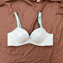 Load image into Gallery viewer, Lemon Print Wide Straps Double Padded Bra With Removeable Straps
