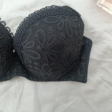 Load image into Gallery viewer, Lace Design Single Padded Wired Pushup With Removeable Straps
