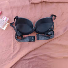 Load image into Gallery viewer, Wired Foamy Double Padded Thin Straps Pushup Bra With Changing Color Panty
