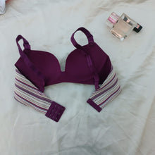 Load image into Gallery viewer, Multi Color Strips Foamy Pushup Bra
