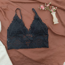 Load image into Gallery viewer, V Shape Crochet Fancy Bra
