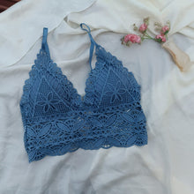 Load image into Gallery viewer, V Shape Crochet Fancy Bra
