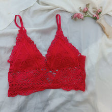 Load image into Gallery viewer, V Shape Crochet Fancy Bra
