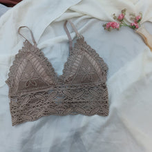 Load image into Gallery viewer, V Shape Crochet Fancy Bra
