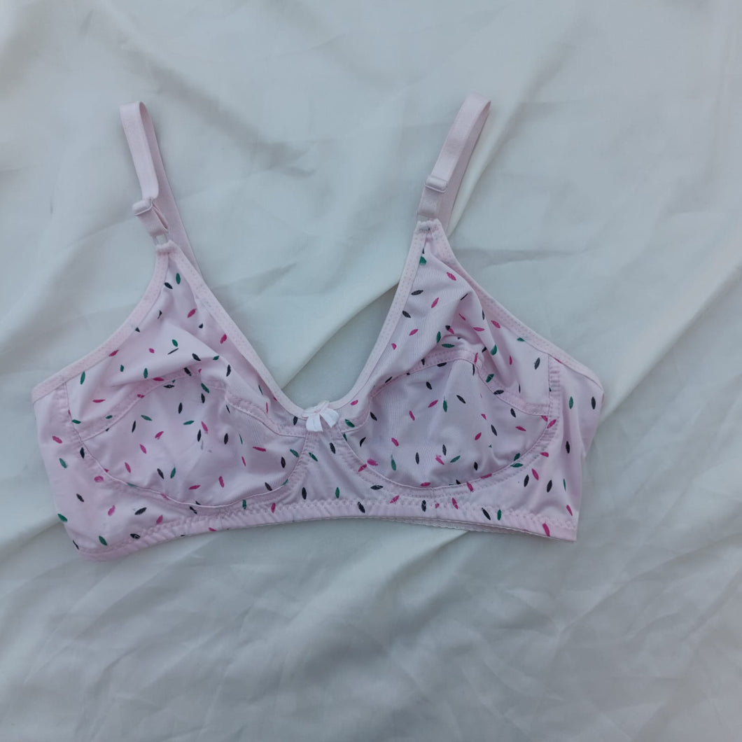 Dotted Bra Simple Cotton