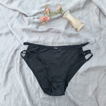 Load image into Gallery viewer, Three Strips Fancy Thongs Type Underwear
