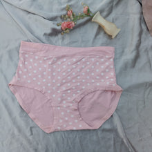 Load image into Gallery viewer, Dotted Cotton High Waist Underwear
