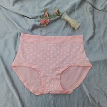 Load image into Gallery viewer, Dotted Cotton High Waist Underwear
