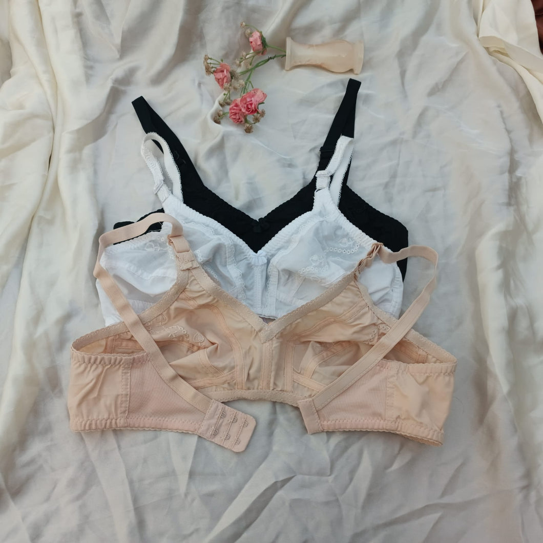 Simple Summer Cotton Bra's