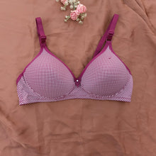 Load image into Gallery viewer, Dotted Flower Single Padded Deep Cup Bra
