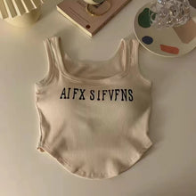 Load image into Gallery viewer, AIFX Written Light Padded Vest/ Camisole
