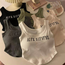 Load image into Gallery viewer, AIFX Written Light Padded Vest/ Camisole

