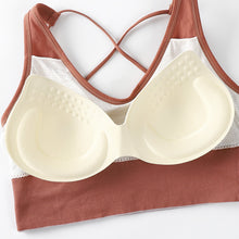 Load image into Gallery viewer, Back Strings Removeable Padded Bra
