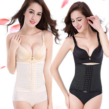 Load image into Gallery viewer, 6 Hooks Waist Trimmer &amp; Belly Shaper Belt/Body Shaper Breathable
