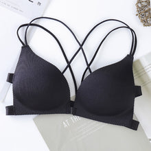 Load image into Gallery viewer, Front Open Hand Shaped Light Padded Strings Bra
