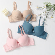 Bow Style Single Padded Wired Pushup Daily Wear Bra
