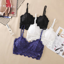 Load image into Gallery viewer, Elegant Flower Bralette With Removeable Pads
