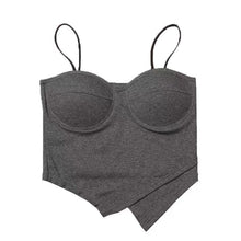 Load image into Gallery viewer, Cut Padded Long Bra /Camisole
