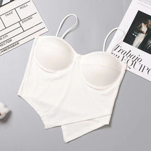 Load image into Gallery viewer, Cut Padded Long Bra /Camisole
