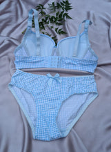 Load image into Gallery viewer, Bow Dotted Wired Cotton Pushup Bra Set
