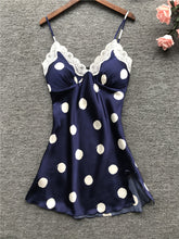 Load image into Gallery viewer, Dotted Skirt Type Nighty (A0153)
